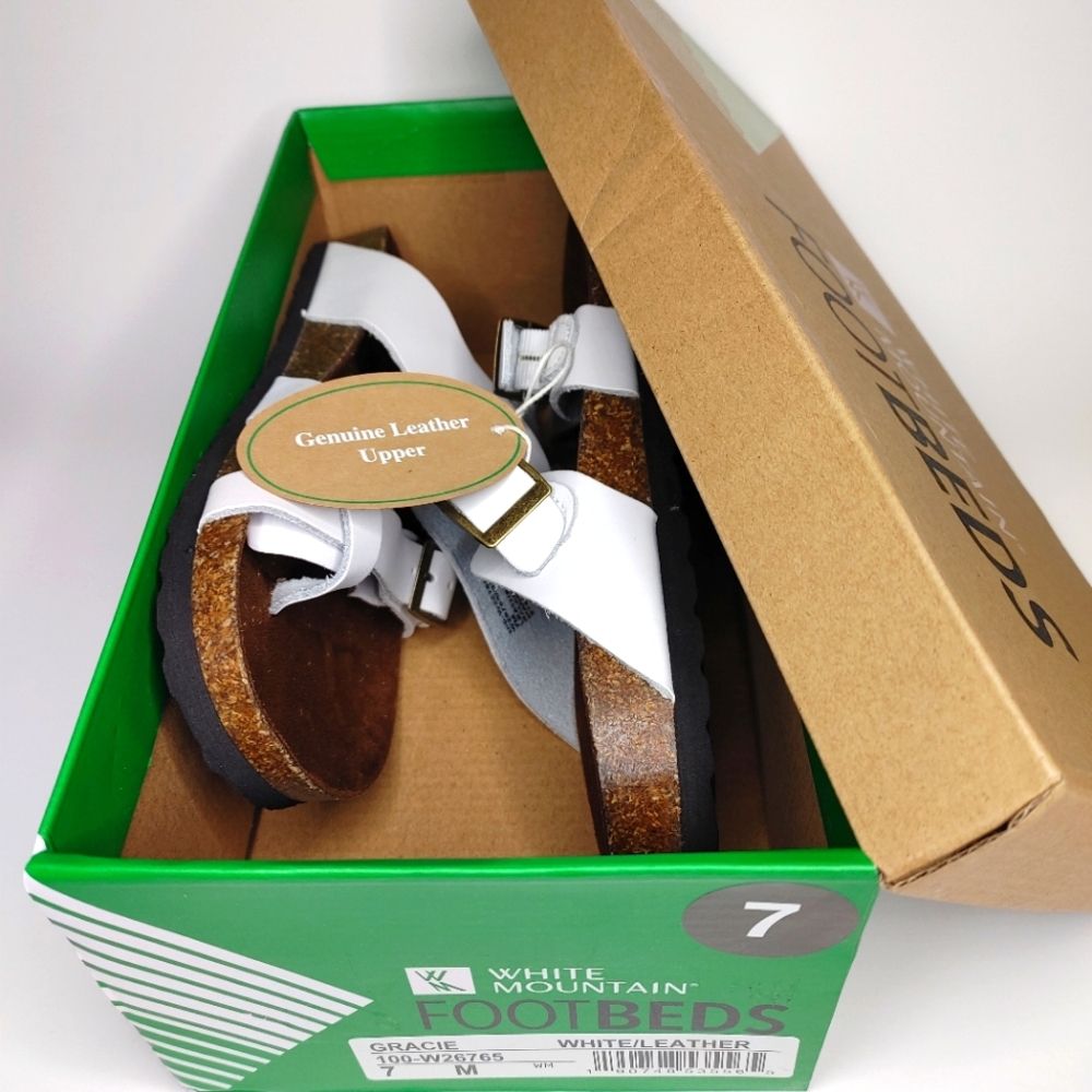 Women's white Mountain Footbeds